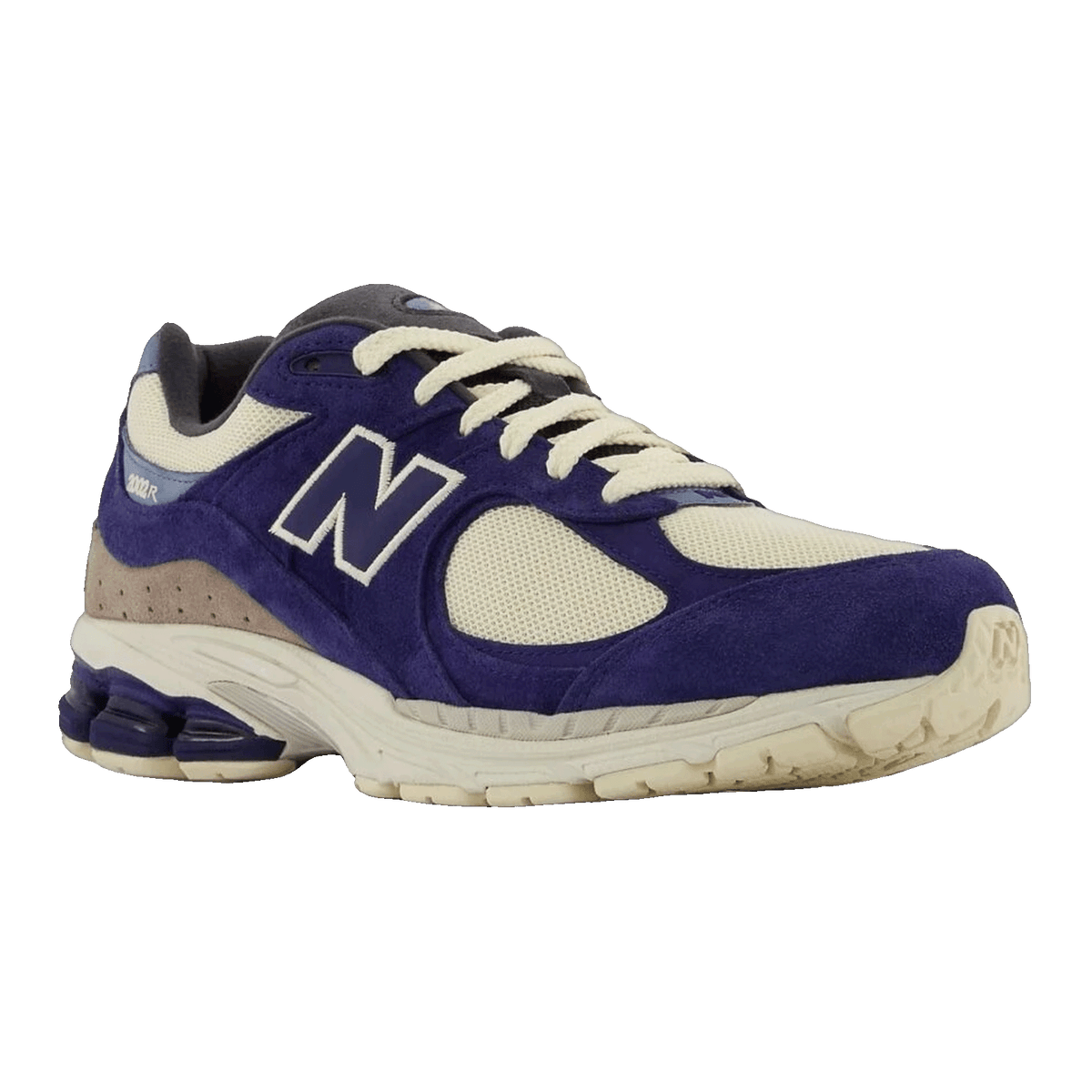 New Balance 2002R Light Cream Purple Side M2002RG