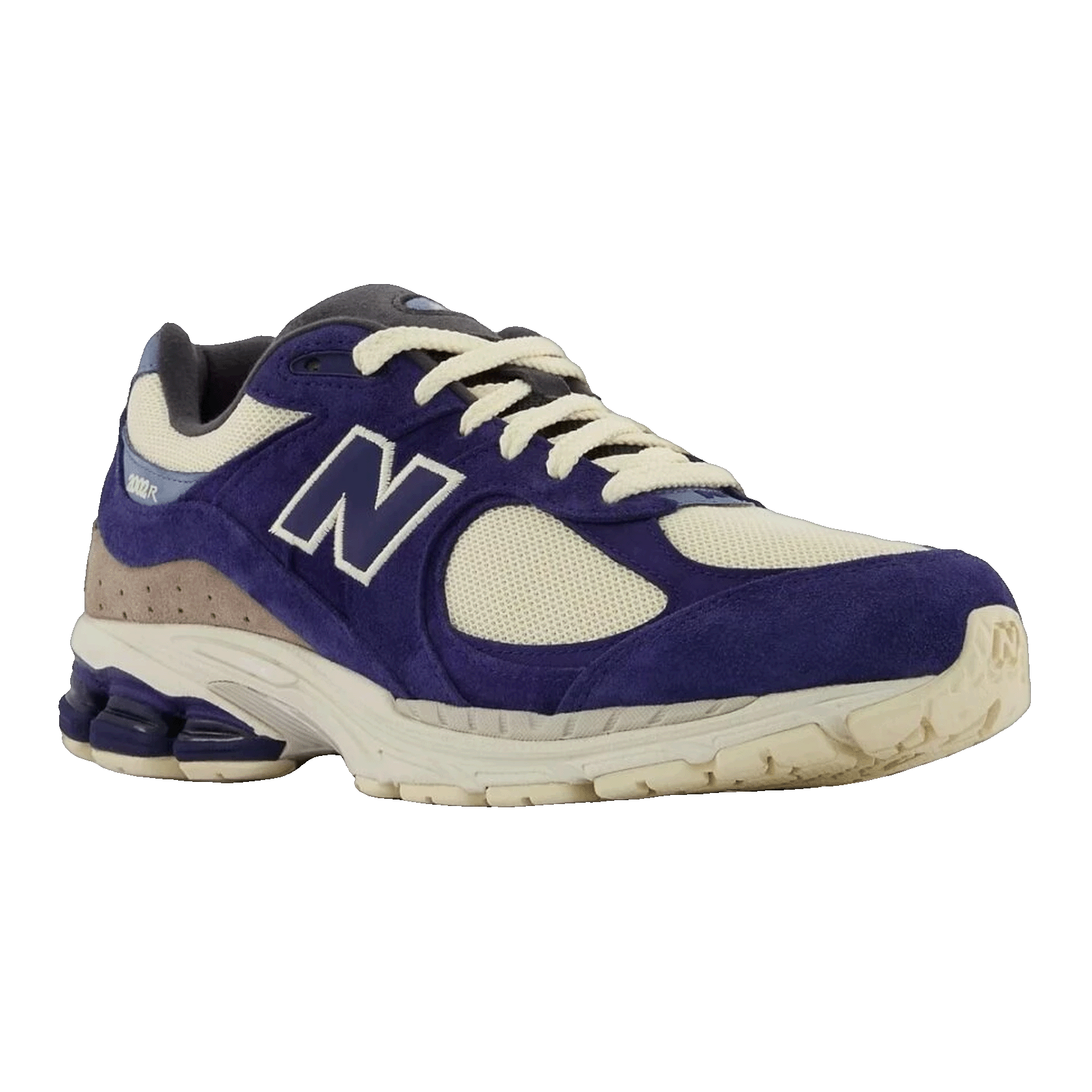 New Balance 2002R Light Cream Purple Side M2002RG