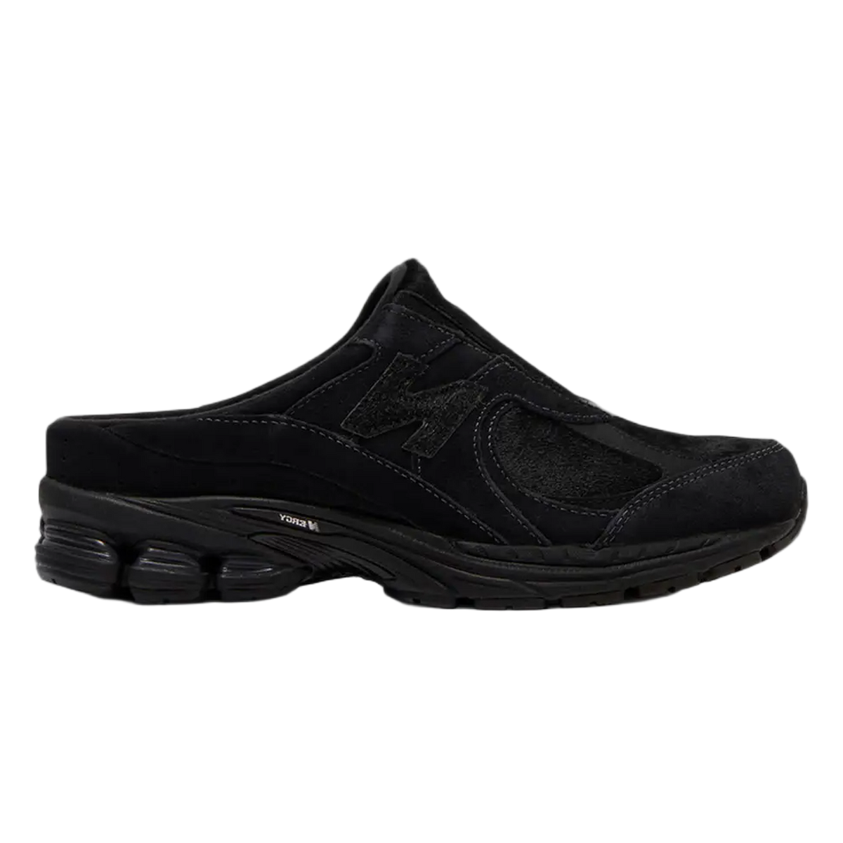 New Balance 2002R Mule Triple Black Pony Hair M2002RMR