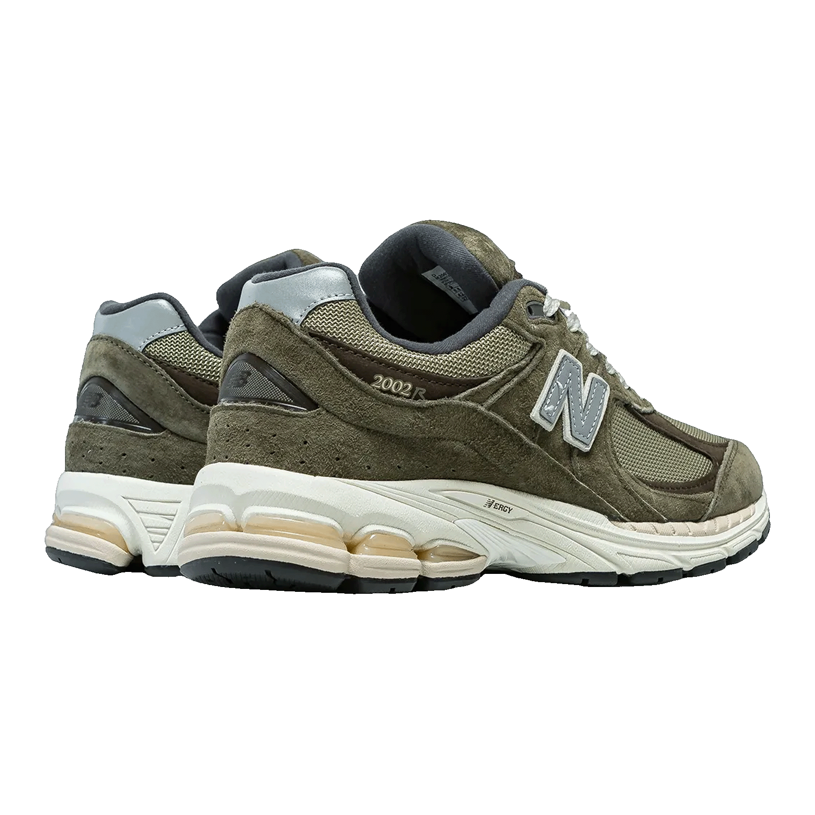 New Balance 2002R Olive Brown Back M2002RHN