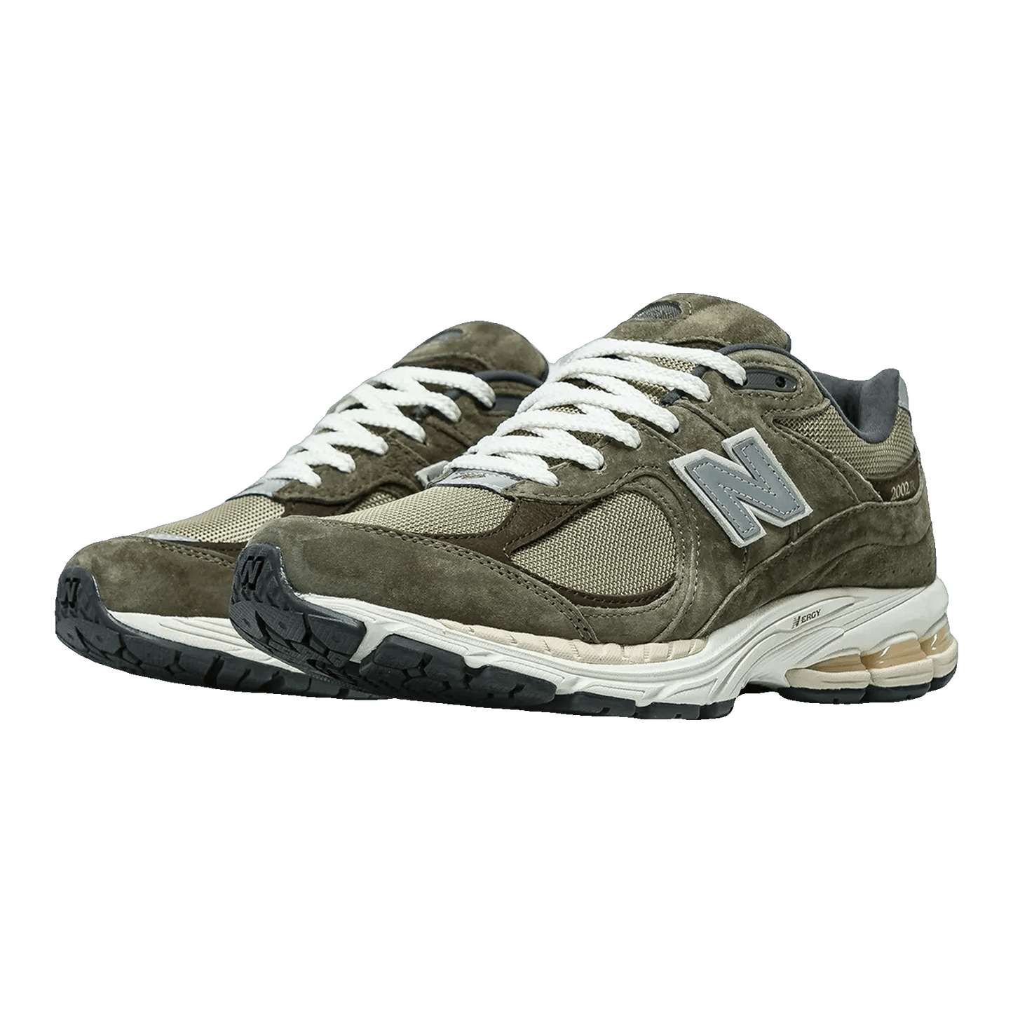 New Balance 2002R Olive Brown Side M2002RHN