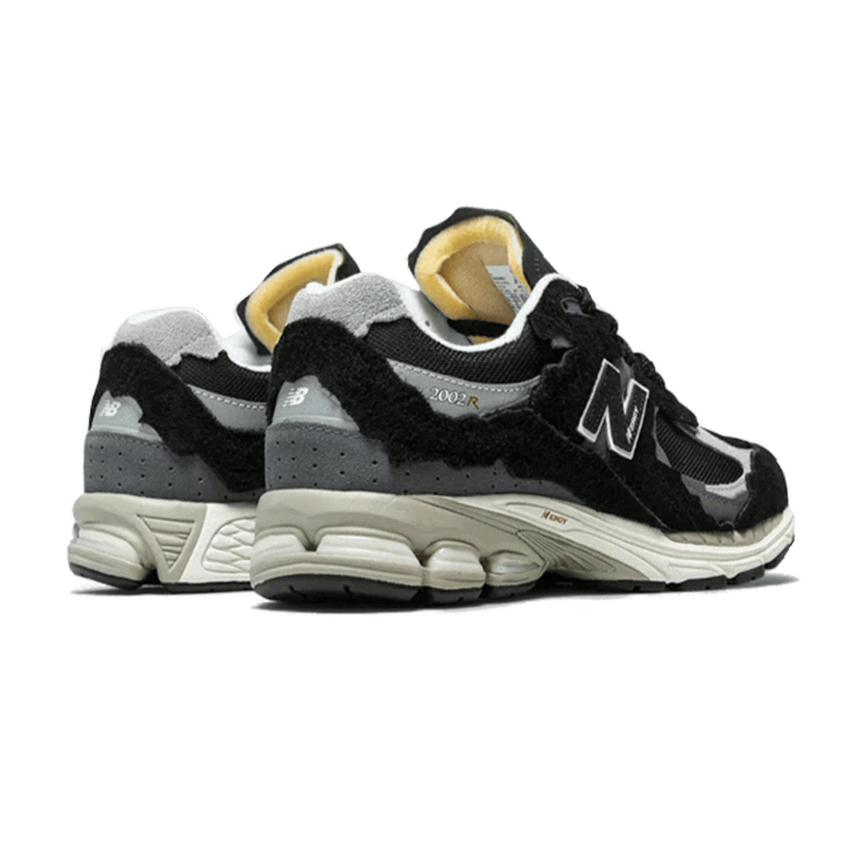 New Balance 2002R Protection Pack Black Grey Back