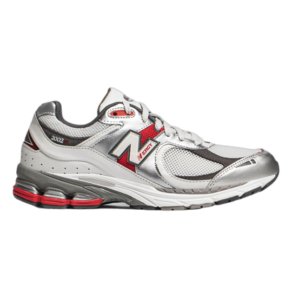 New Balance 2002R Silver Metallic Team Red M2002RLB