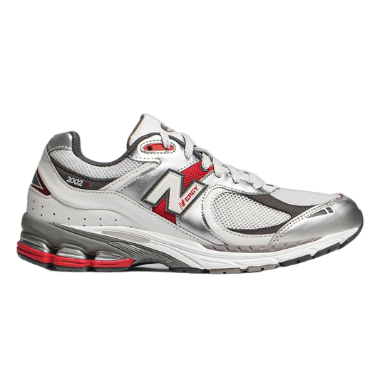 New Balance 2002R Silver Metallic Team Red M2002RLB