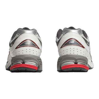 New Balance 2002R Silver Metallic Team Red Back M2002RLB