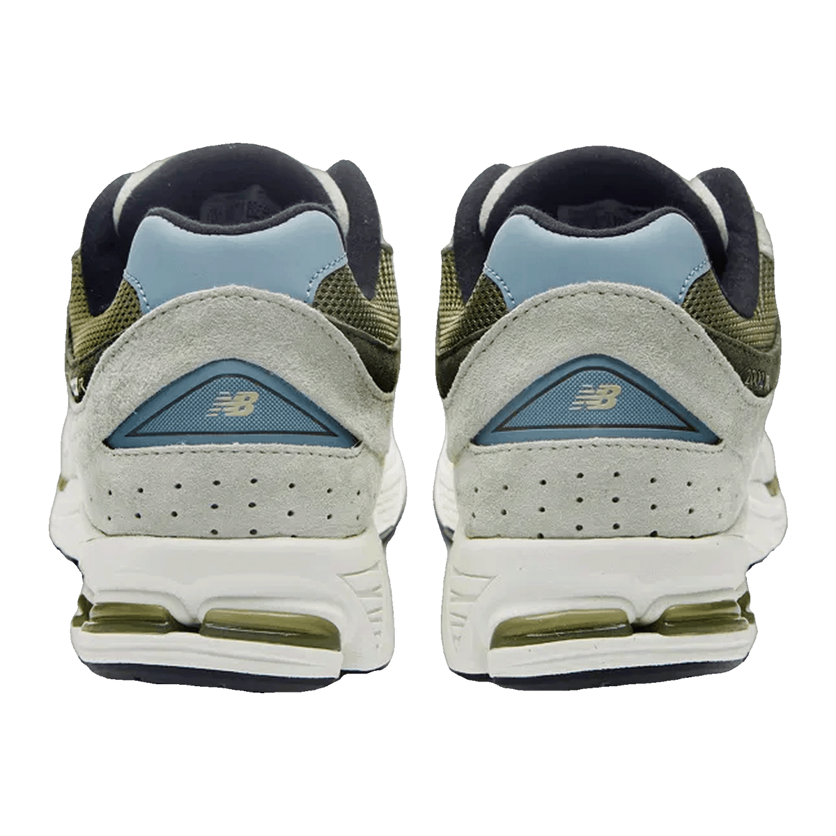 New Balance 2002R Silver Pine Olive Leaf Back M2002RFT