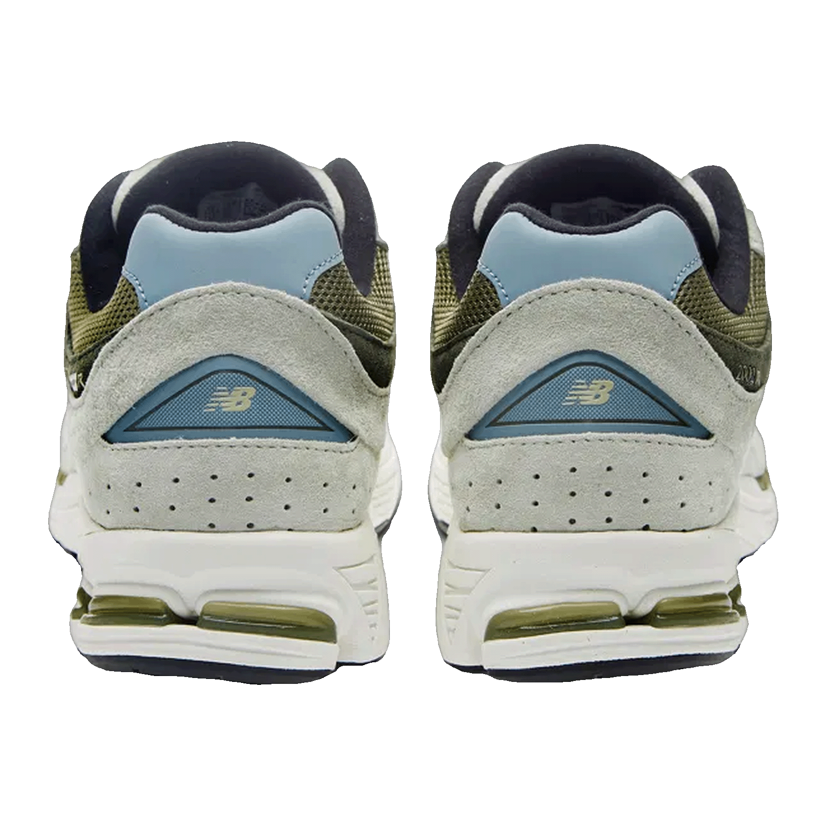 New Balance 2002R Silver Pine Olive Leaf Back M2002RFT