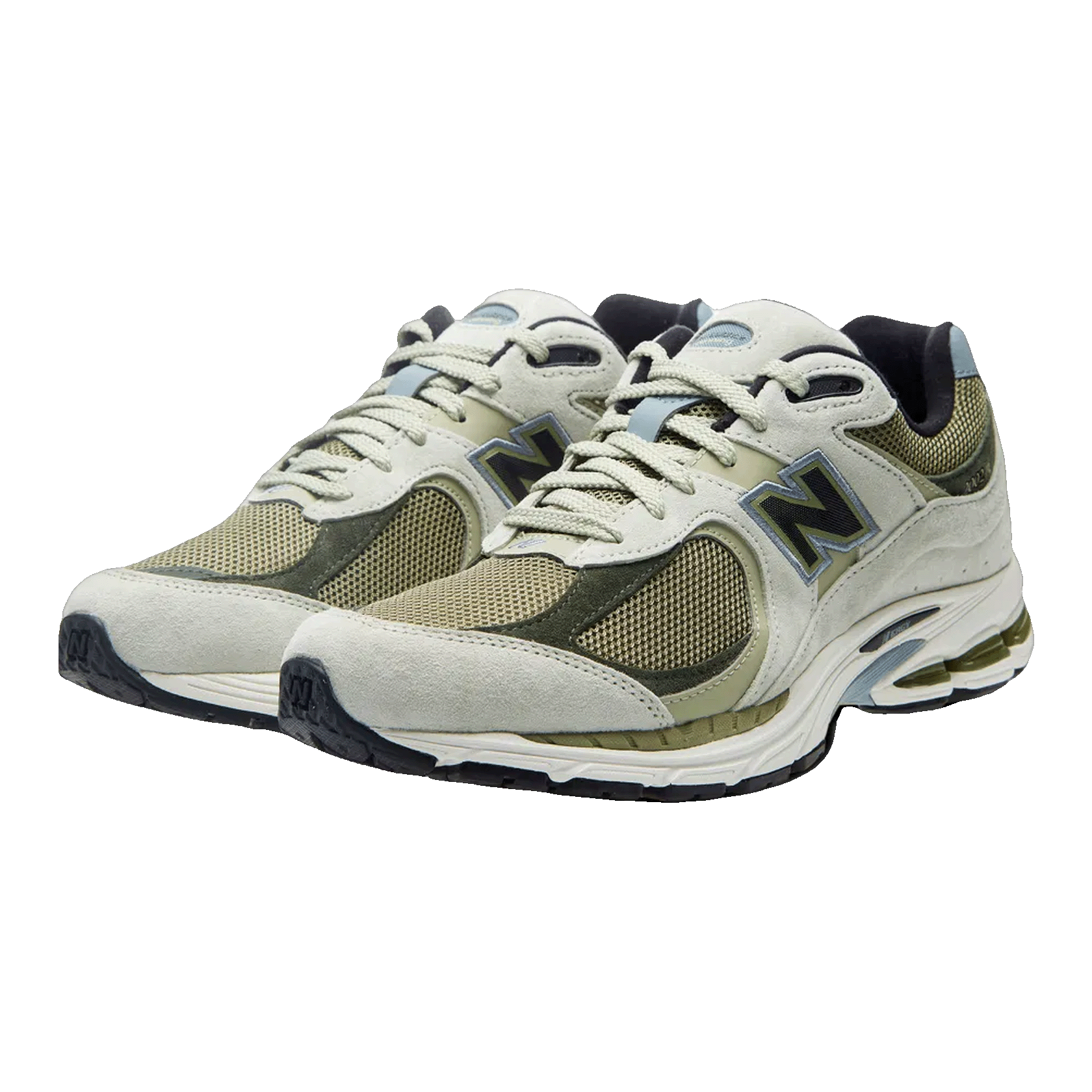 New Balance 2002R Silver Pine Olive Leaf Side M2002RFT
