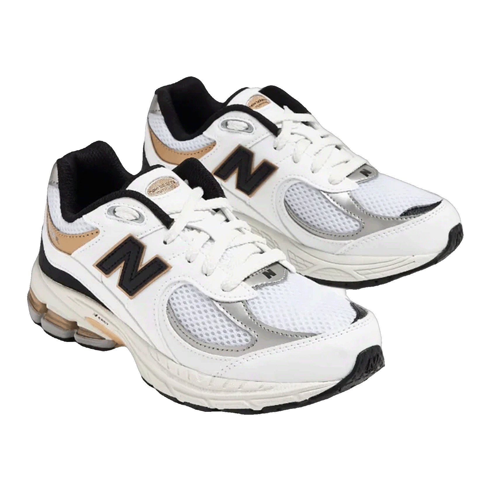 New Balance 2002R White Black Gold (GS) Side GC2002PS