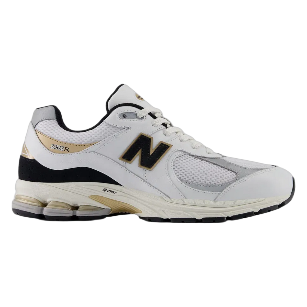 New Balance 2002R White Black Gold Metallic M2002RPN