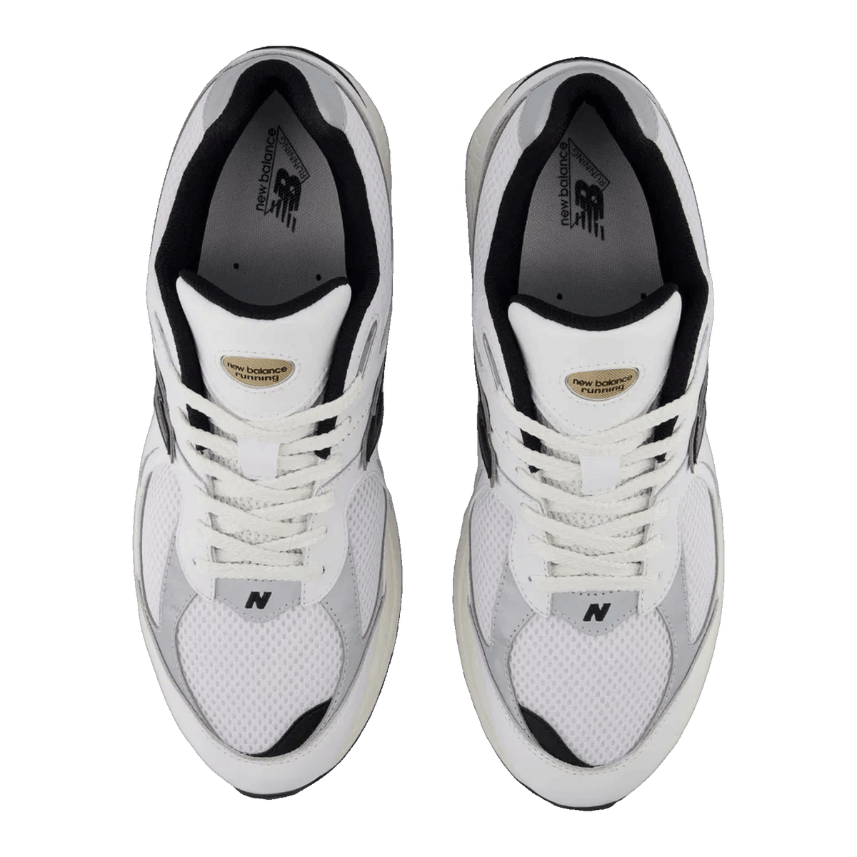 New Balance 2002R White Black Gold Metallic Oben M2002RPN