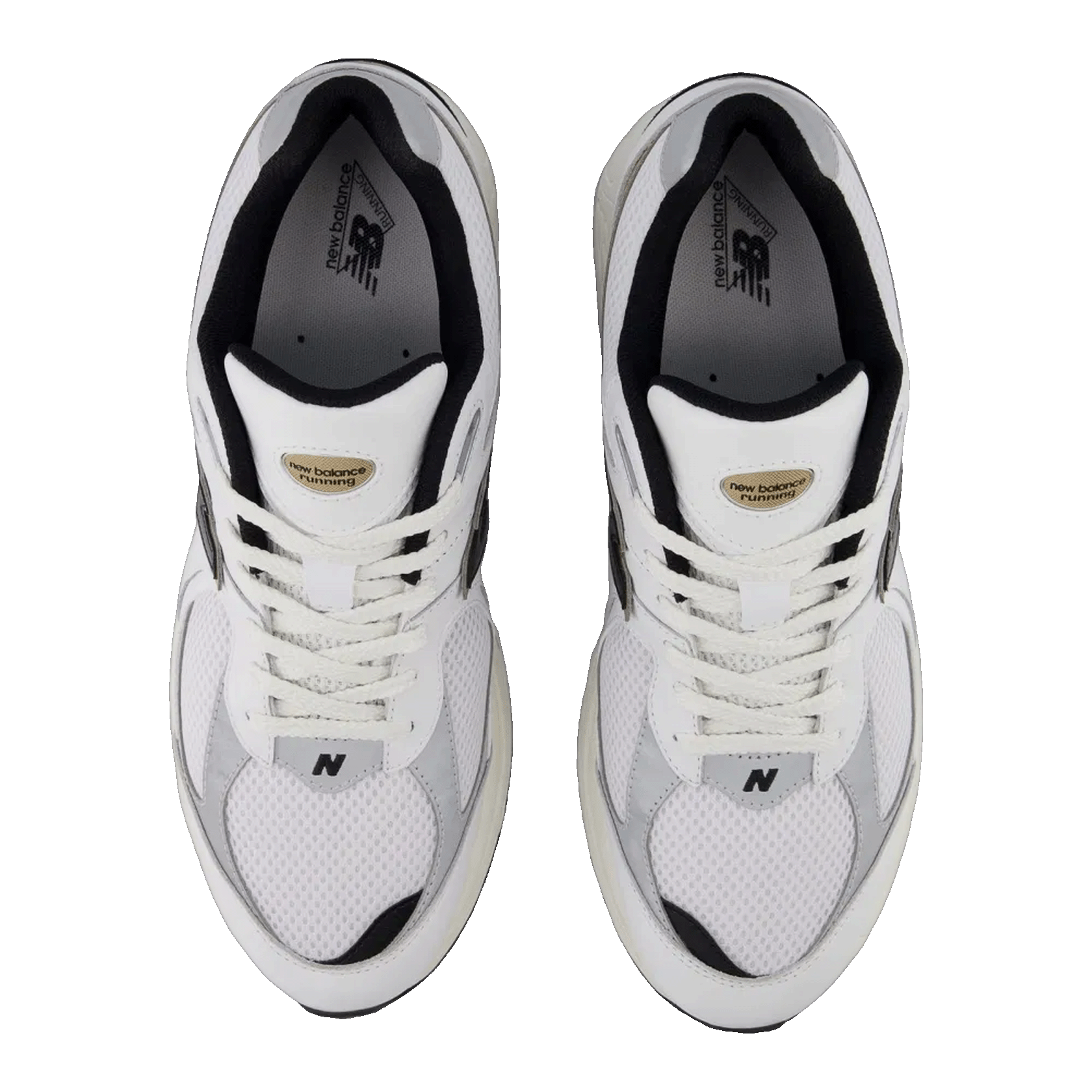 New Balance 2002R White Black Gold Metallic Oben M2002RPN
