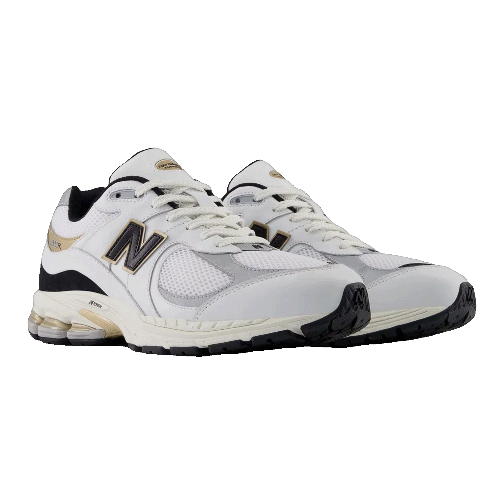 New Balance 2002R White Black Gold Metallic Side M2002RPN