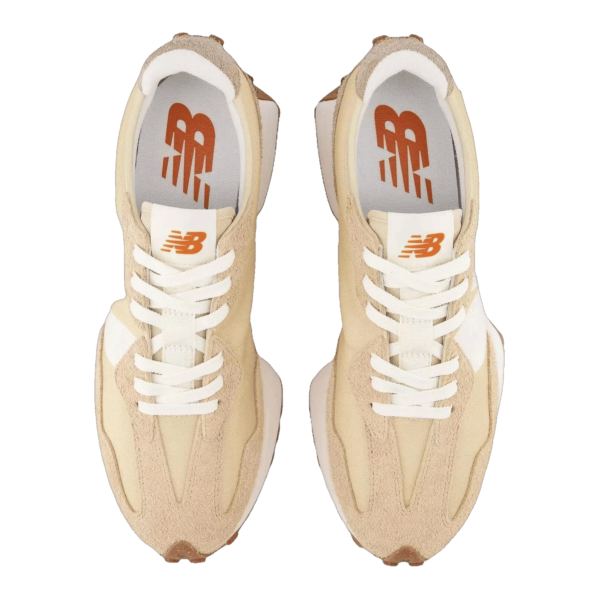 New Balance 327 BEAM Beige White Oben MS327UE