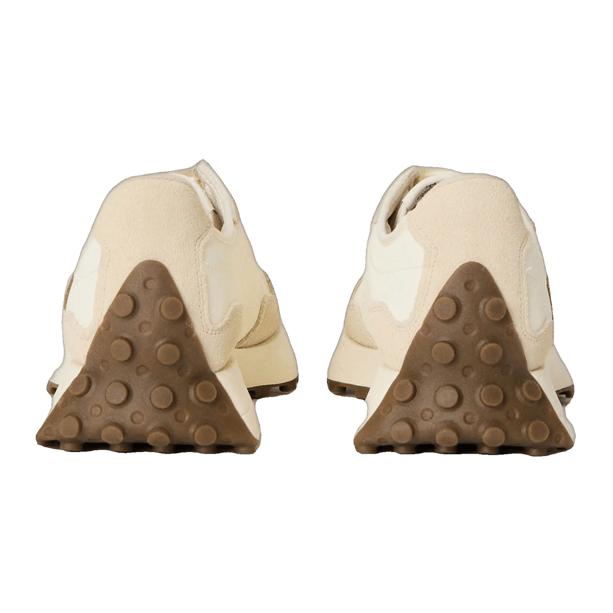 New Balance 327 Beige Brown Suede Back