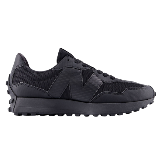 New Balance 327 Black Carbon Fiber Logo U327SCA