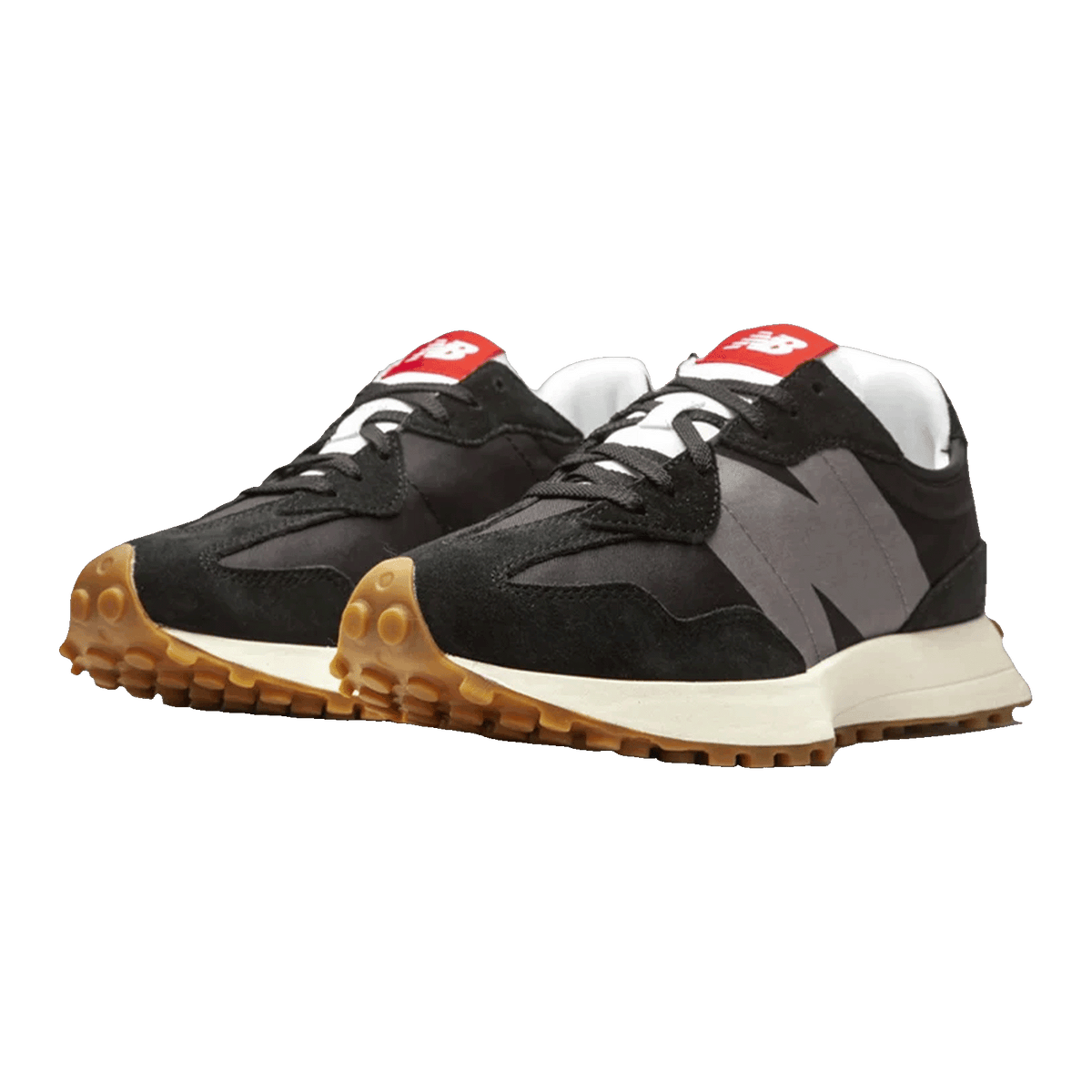 New Balance 327 Black Castlerock Side MS327STC