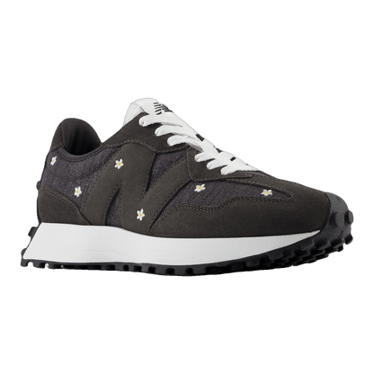 New Balance 327 Black Cement Floral Embroidery (W) Side