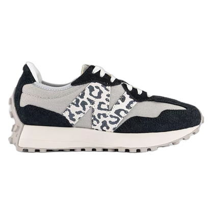 New Balance 327 Black Grey Leopard (W) WS327AP