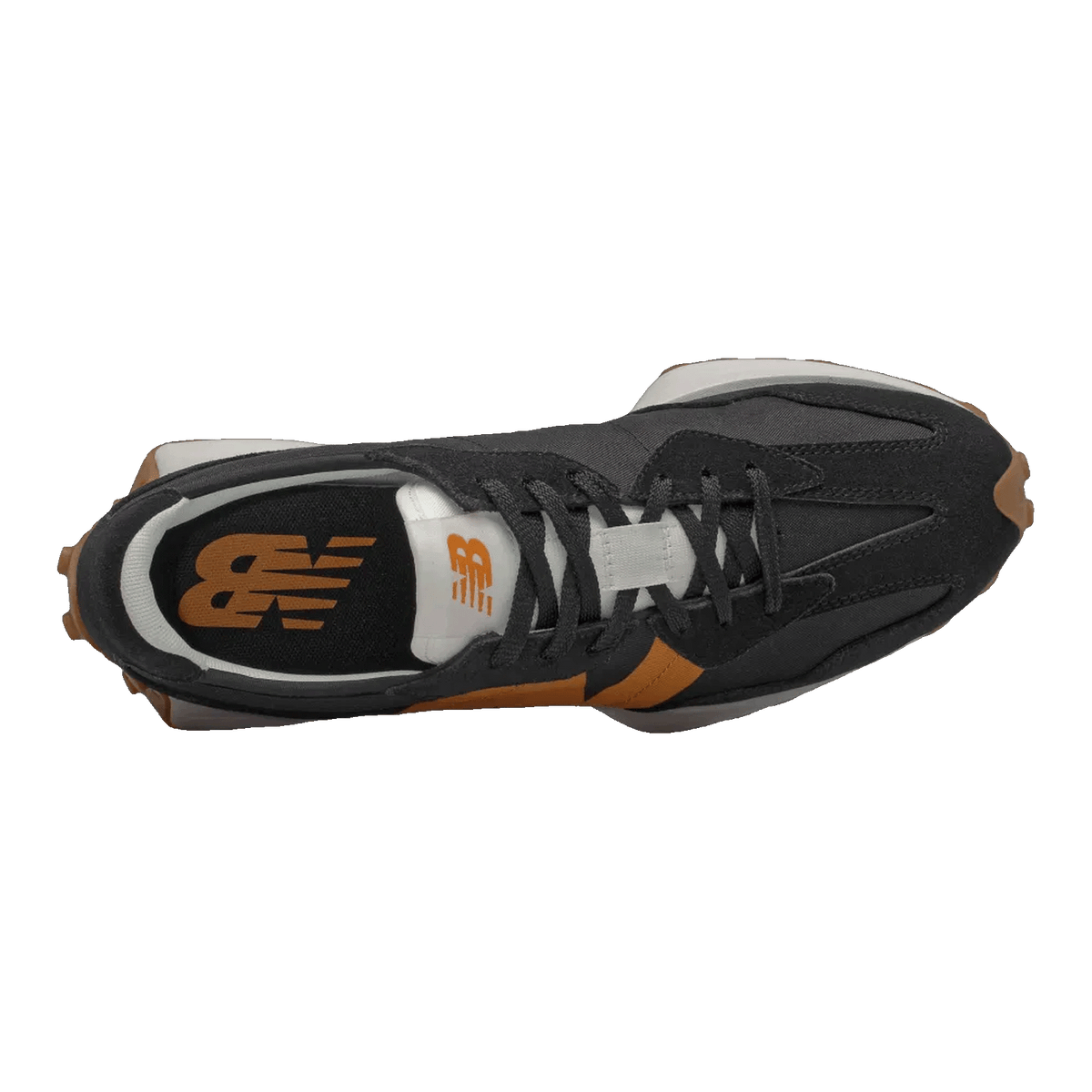 New Balance 327 Black Orange Oben MS327HN1
