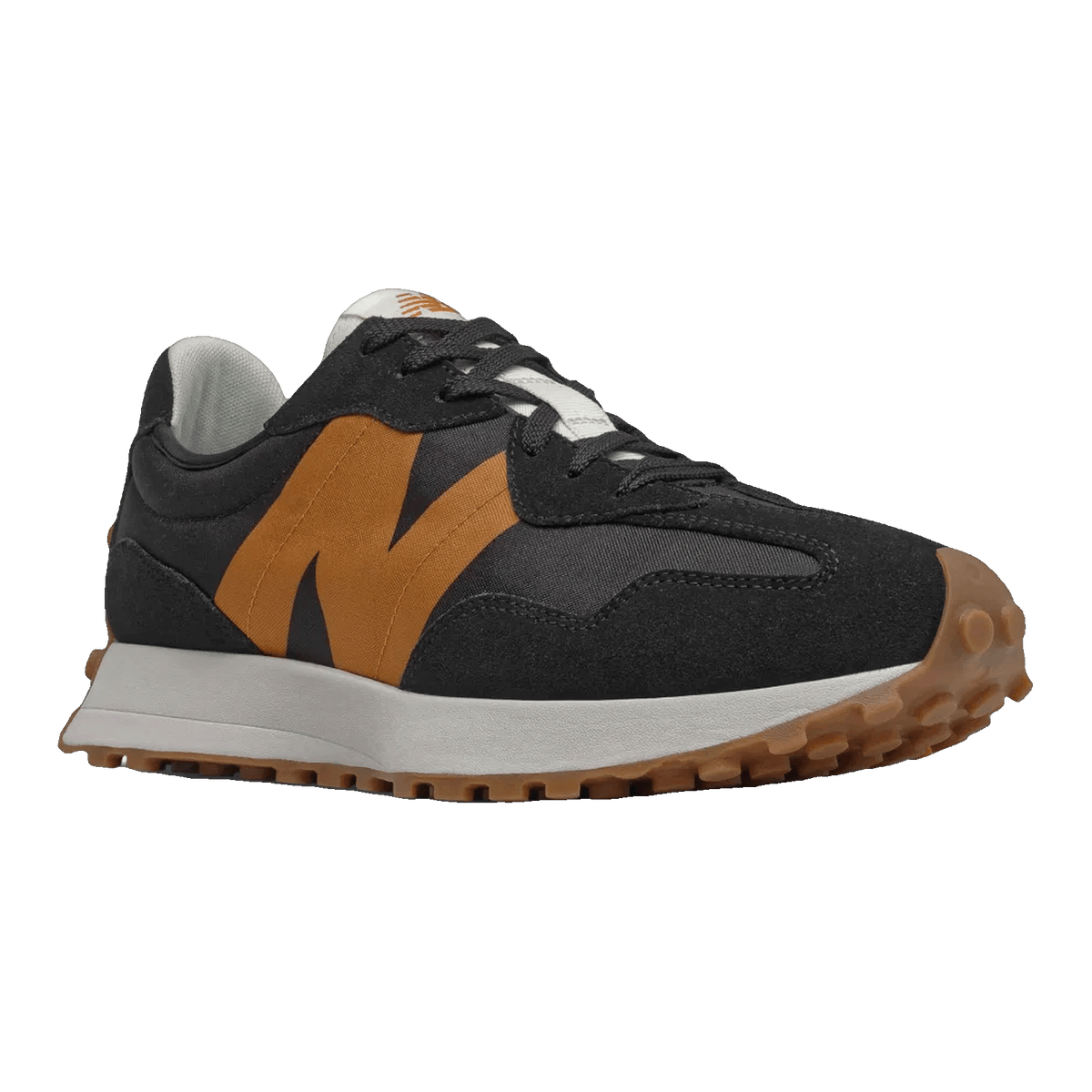New Balance 327 Black Orange Side MS327HN1