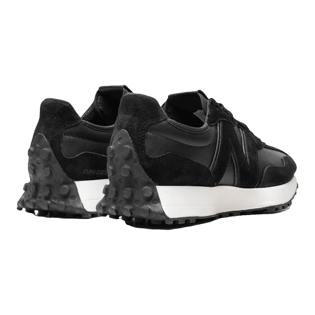 New Balance 327 Black Phantom Back U327LI