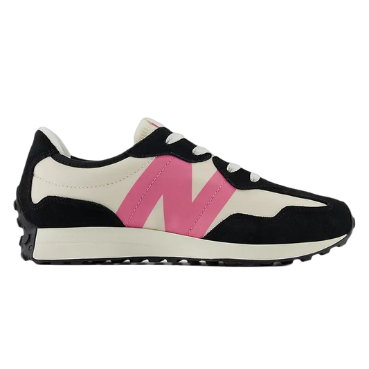 New Balance 327 Black Real Pink (GS) GS327VL