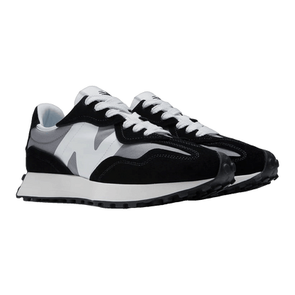 New Balance 327 Black Shadow Grey Side U327WEC
