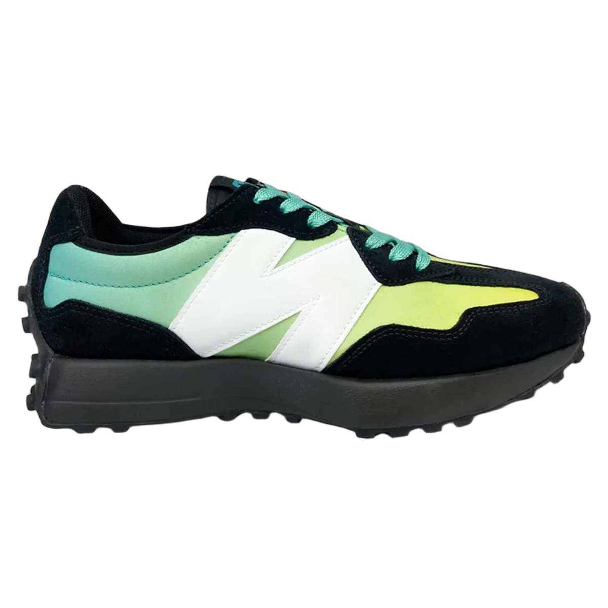 New Balance 327 Black Summer Jade (GS) GS327SA