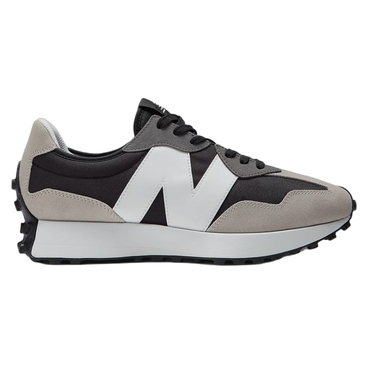 New Balance 327 Black White Grey MS327BD
