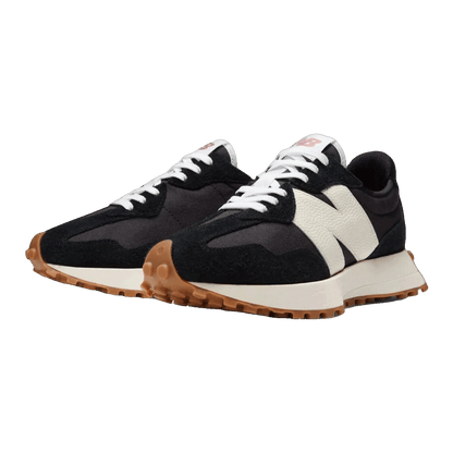New Balance 327 Black White Gum (W) Side WS327BL