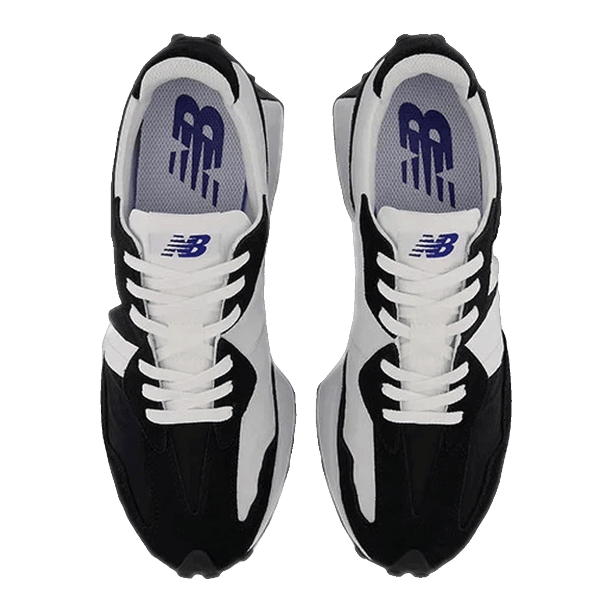 New Balance 327 Black White N Oben