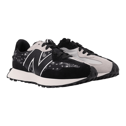 New Balance 327 Black White Paisley Side MS327DEU