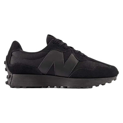 New Balance 327 Black White Tongue Logo MS327CTB