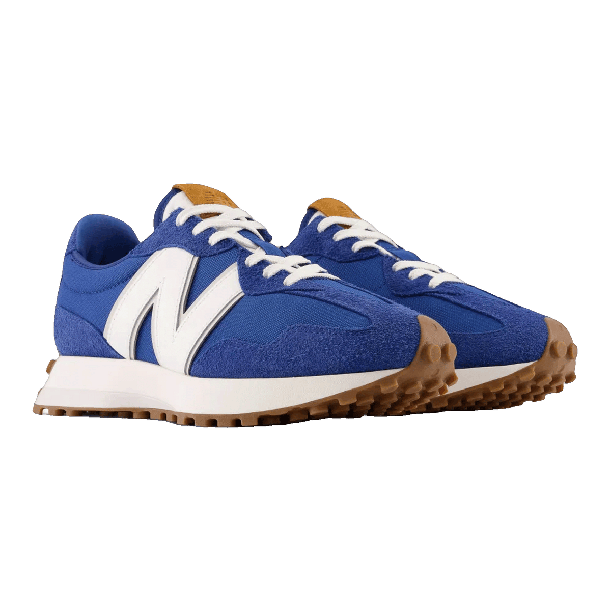 New Balance 327 Blue White Silver (W) Side