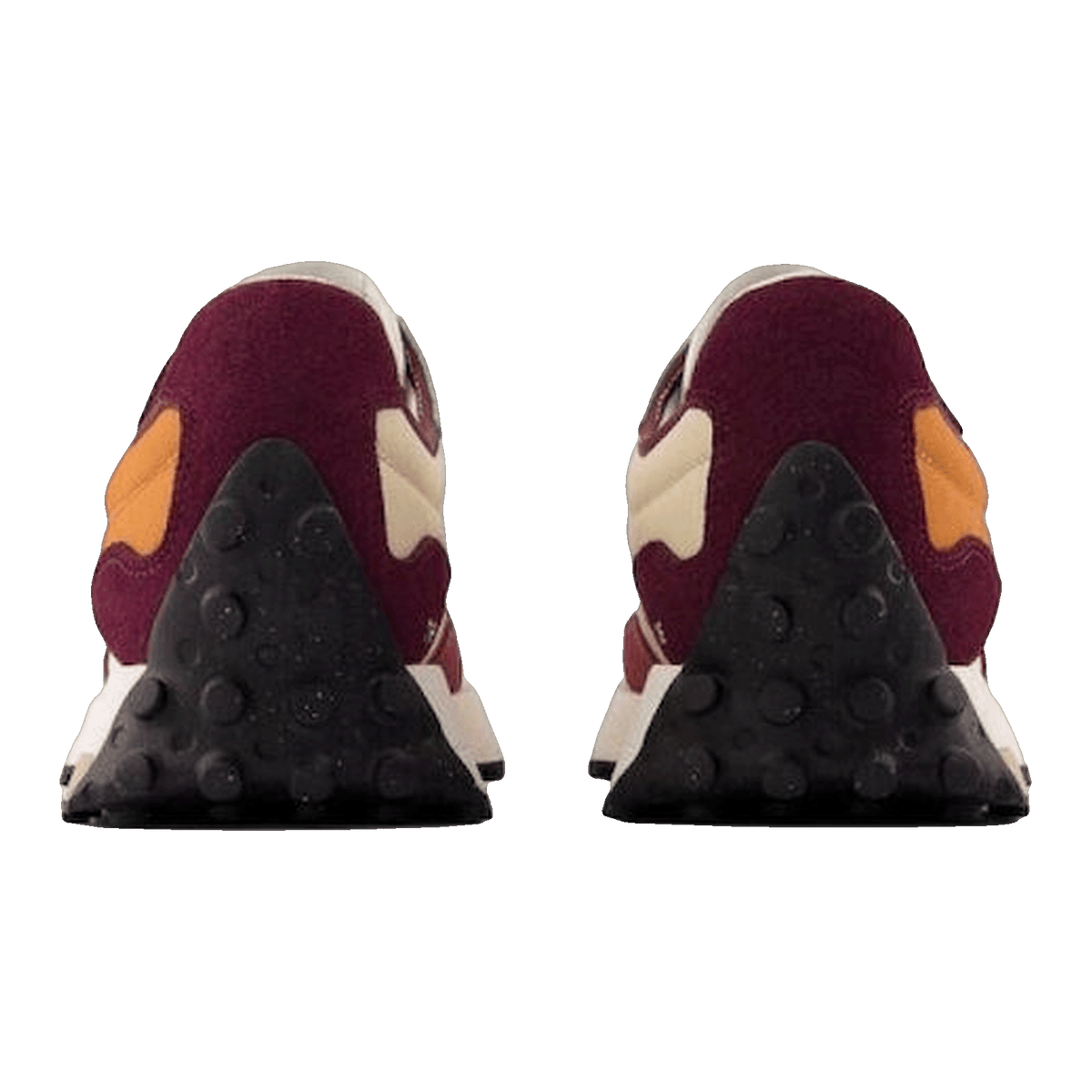 New Balance 327 Burgundy Orange Back MS327OA
