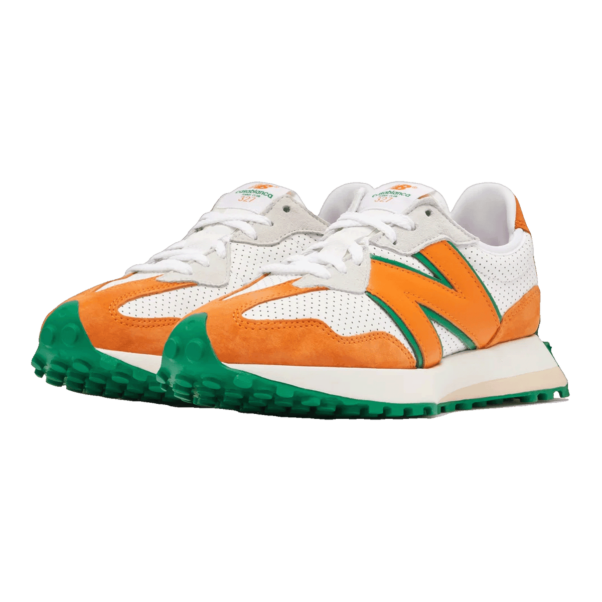New Balance 327 Casablanca Orange Side MS327CBB