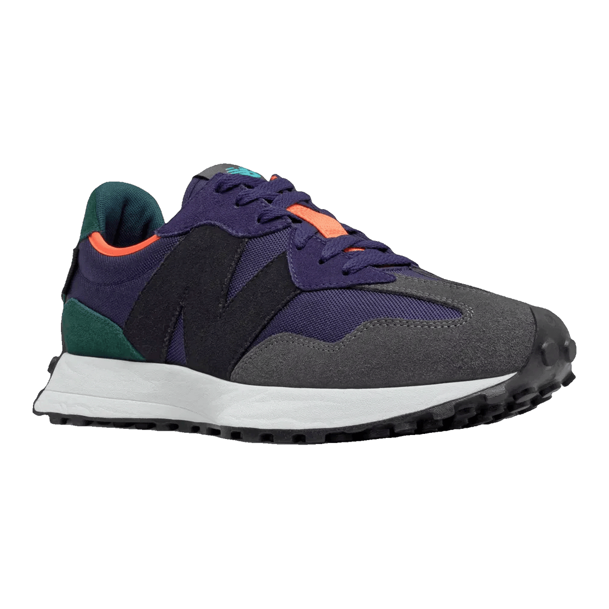 New Balance 327 Cordura Lagoon Blue Black Side MS327WA1