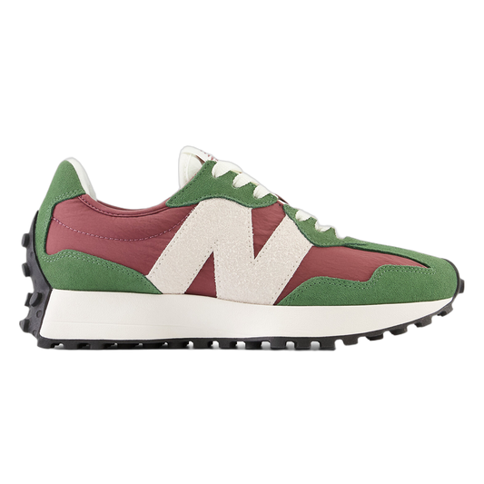 New Balance 327 Dark Green Red WS327UO