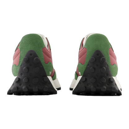 New Balance 327 Dark Green Red Back
