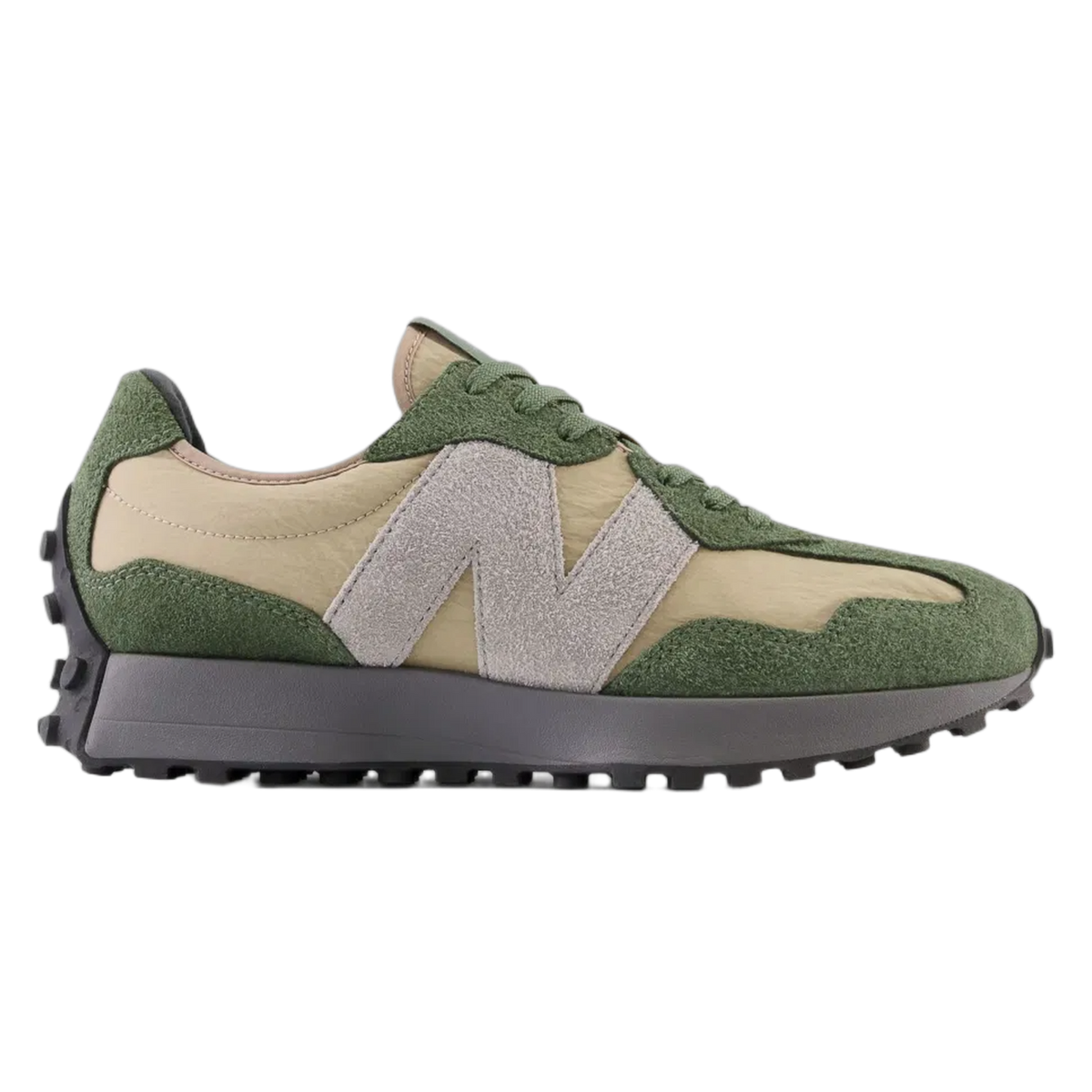 New Balance 327 Deep Olive Green Driftwood MS327WG