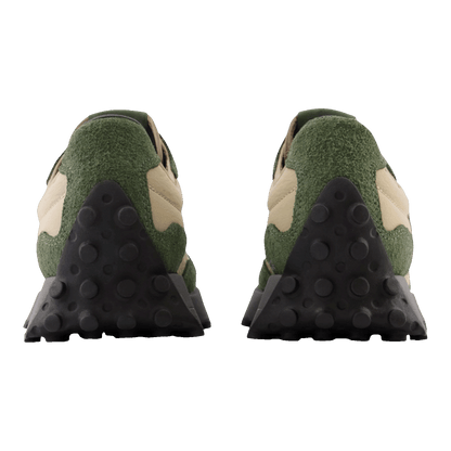 New Balance 327 Deep Olive Green Driftwood Back MS327WG