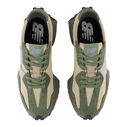 New Balance 327 Deep Olive Green Driftwood Oben
