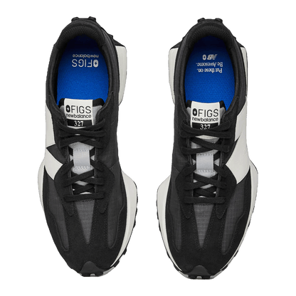 New Balance 327 FIGS Black White Oben U327FB