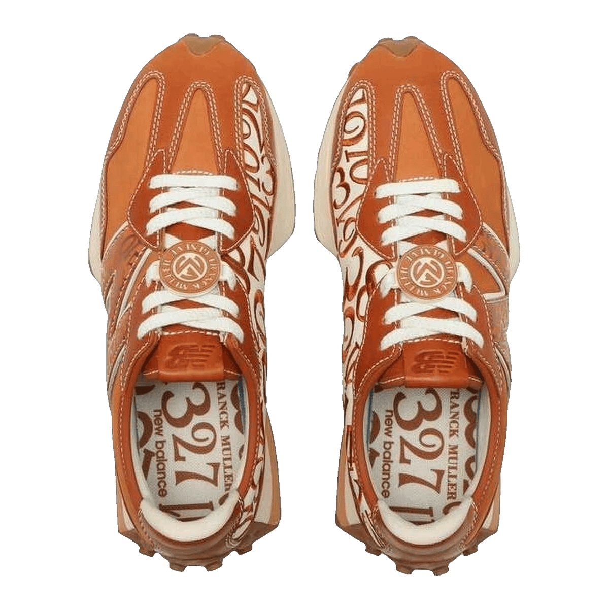 New Balance 327 Franck Muller Brown Oben