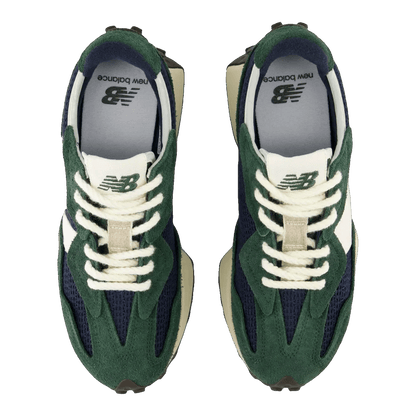 New Balance 327 Green Brailed Oben U327WVD