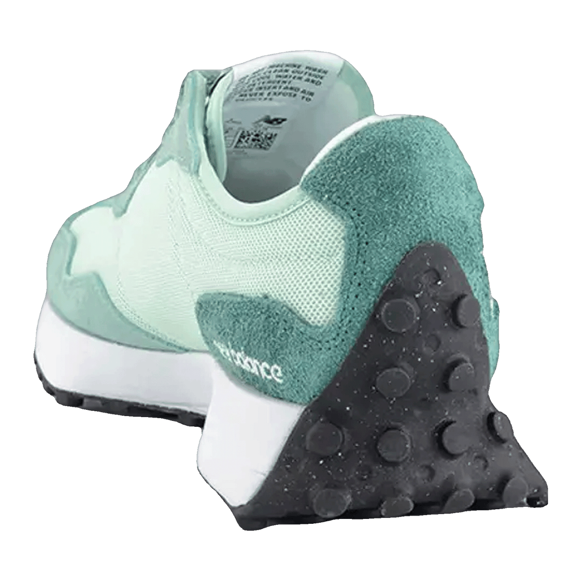 New Balance 327 Grey Blue Castlerock Back