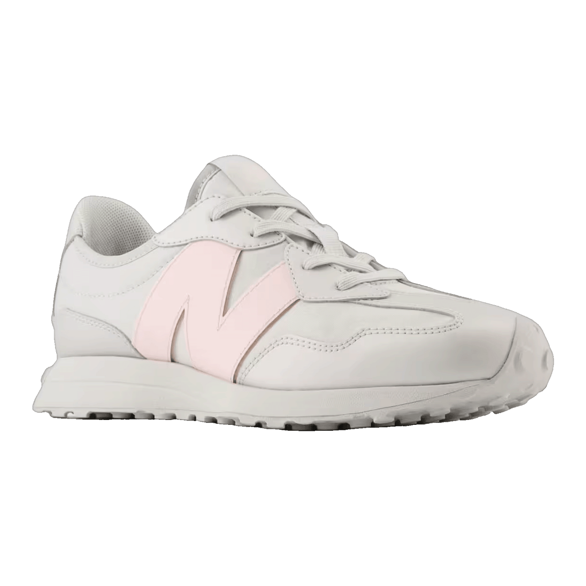 New Balance 327 Grey Matter Shell Pink (GS) Side GS327WP