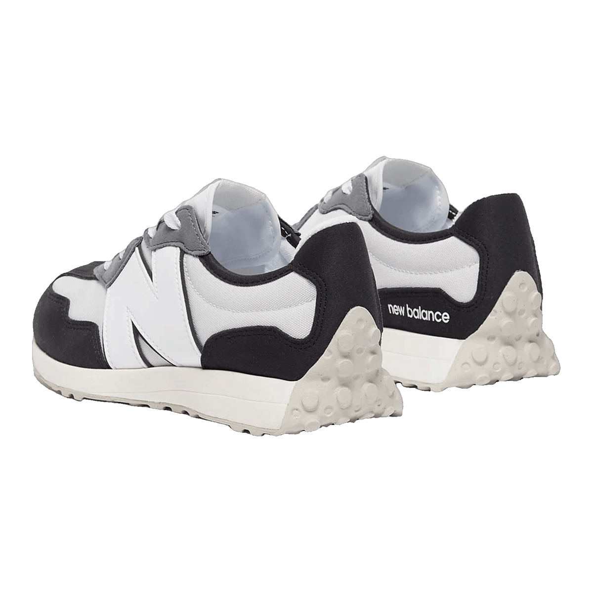 New Balance 327 Grey Matter White (GS) Back GS327GX
