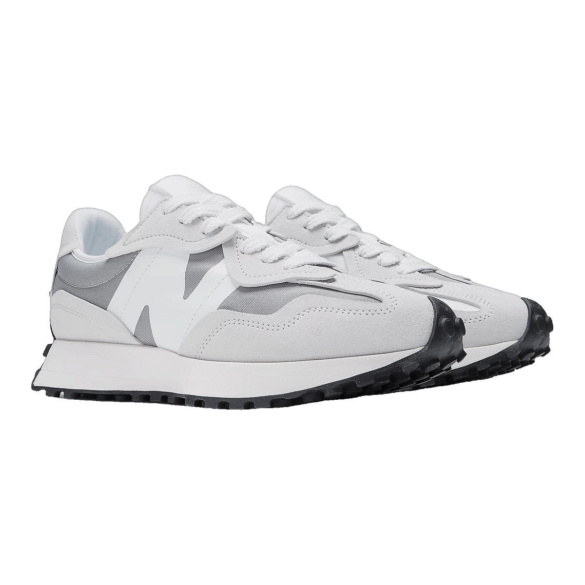 New Balance 327 Grey Matter White Side U327WED